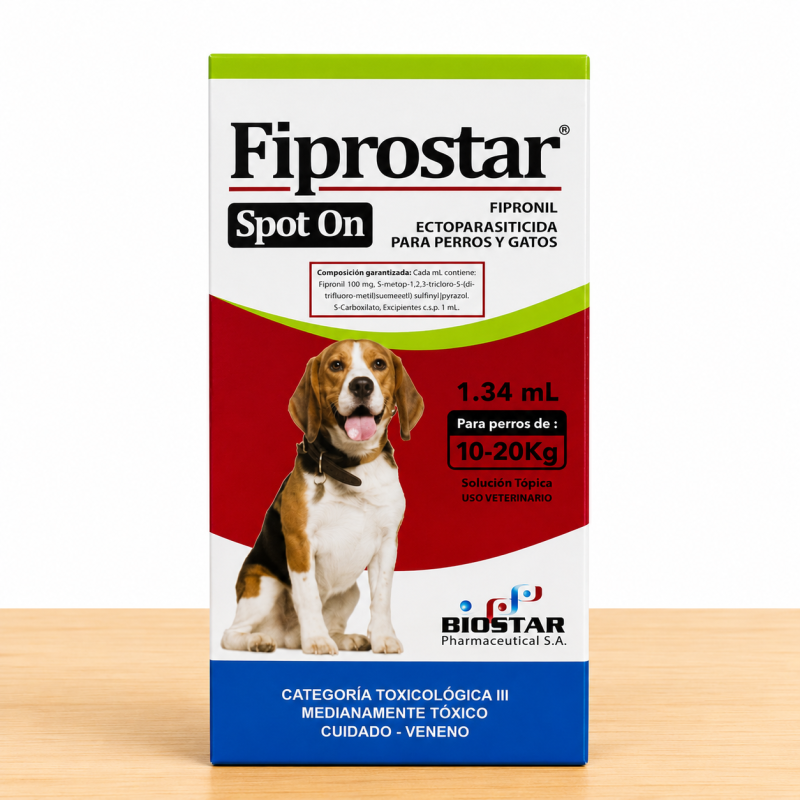 FIPROSTAR PERROS 10-20 KG X 1.34 ML