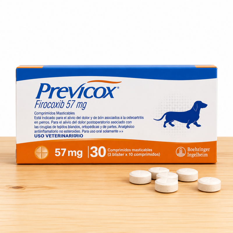 PREVICOX 57 MG _ TAMAÑO X BLISTER 10 TAB