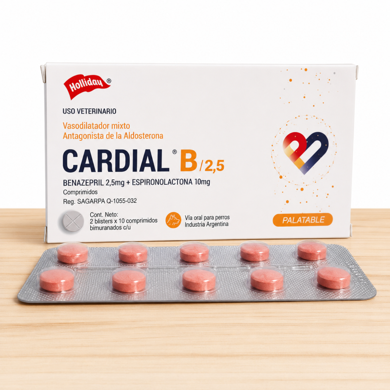 CARDIAL B 2.5MG _ TAMAÑO X 10 UND