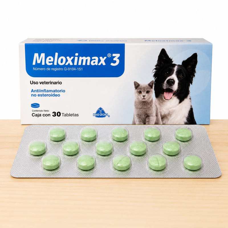 MELOXIMAX 3 MG _ TAMAÑO X BLISTER 10 UND