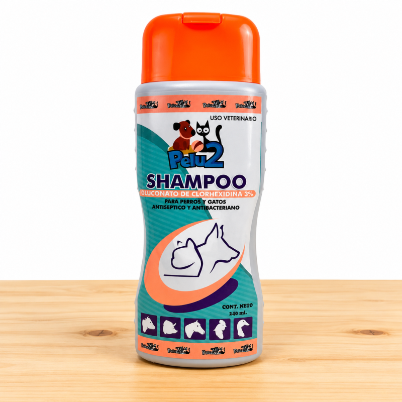 SHAMPOO PELU2 CLOREXHIDINA X 240 ML