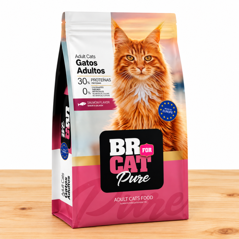 BR FOR CAT ADULTO SALMON _ TAMAÑO X 3 KG