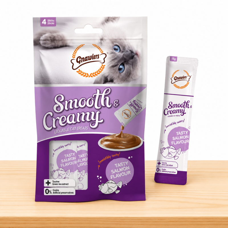 SMOOTH & CREAMY SABOR SALMON _ TAMAÑO X PAQ 4 UND