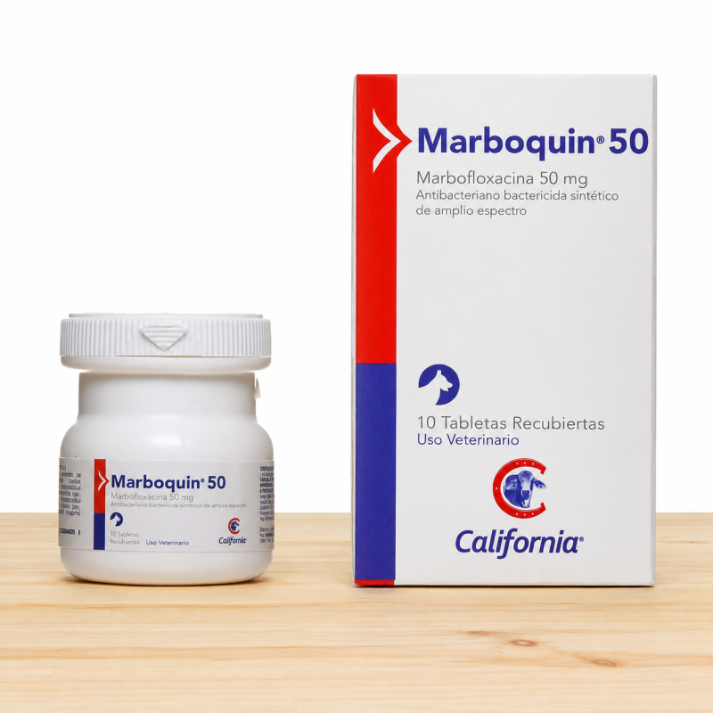 MARBOQUIN 50 MG _ TAMAÑO X BLISTER 10 UND