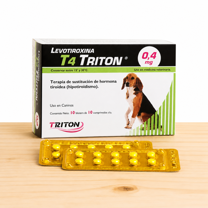 LEVOTIROXINA T4 TRITON 0.4 MG _ TAMAÑO X UND