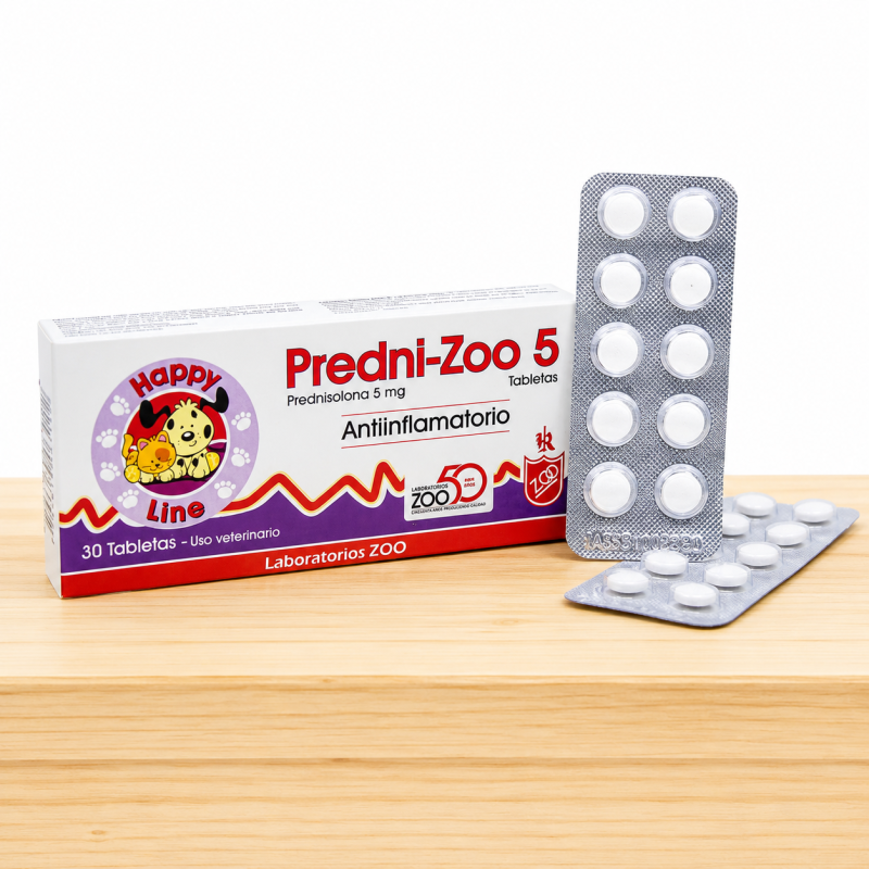 PREDNIZOO 5MG _ TAMAÑO X CAJA 30 UND