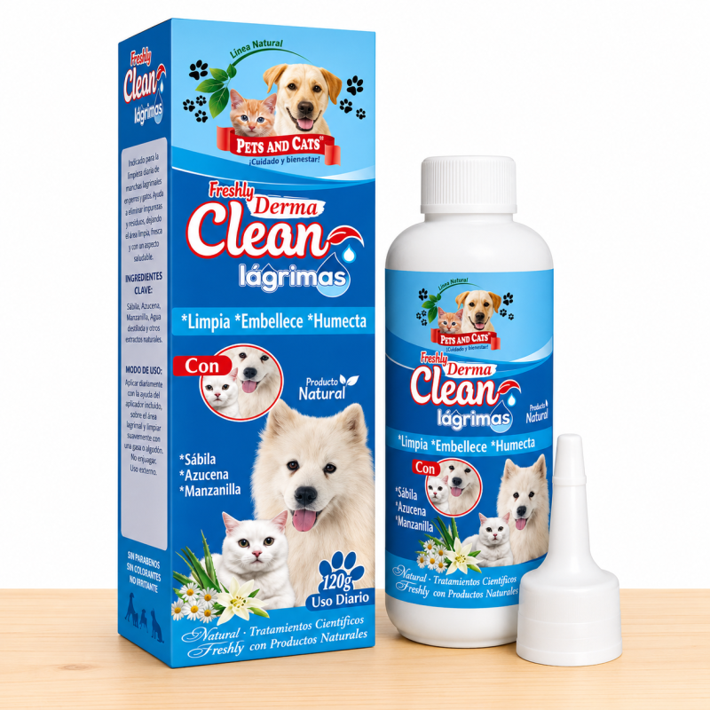 DERMA CLEAN LAGRIMAS X 120 ML