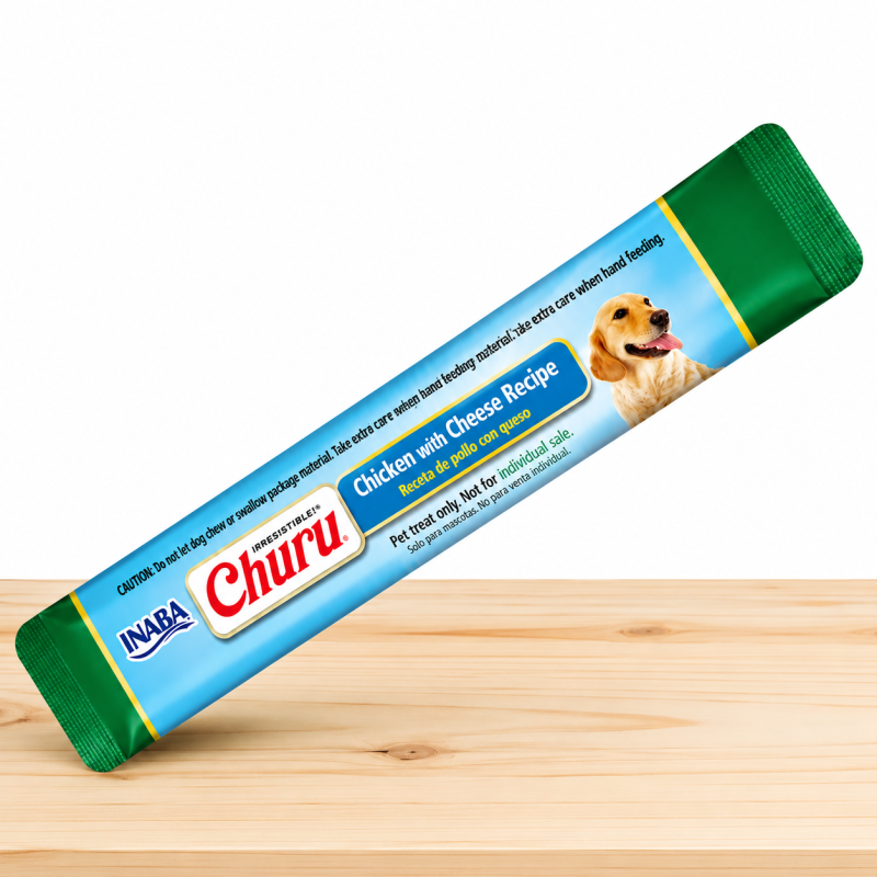 CHURU PERRO X UND 14 GR _ SABOR CHICKEN/CHEESE