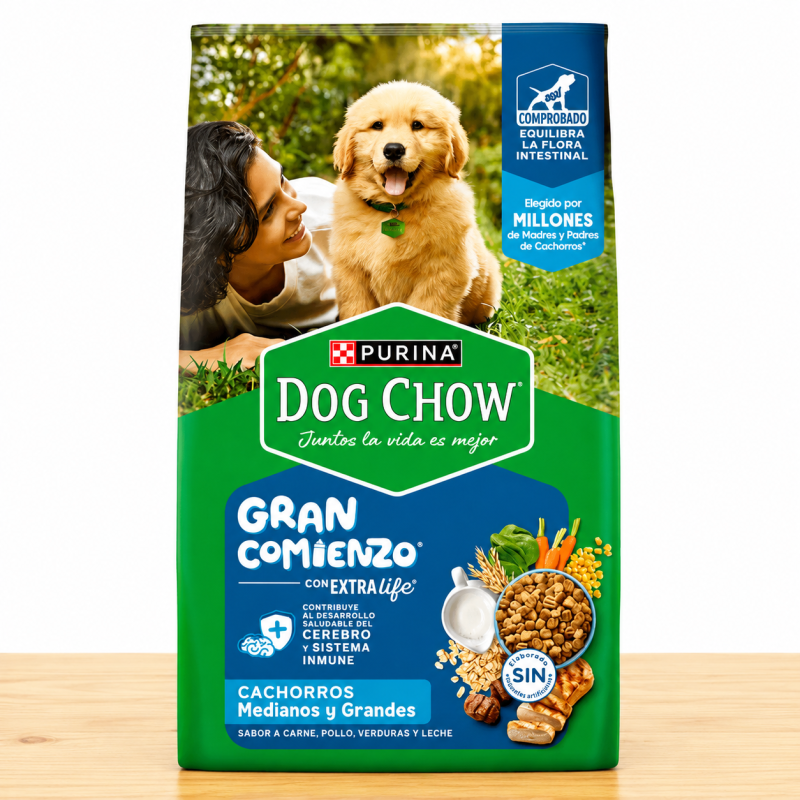 DOG CHOW CACHORRO RAZA GRANDE _ TAMAÑO X 2 KG