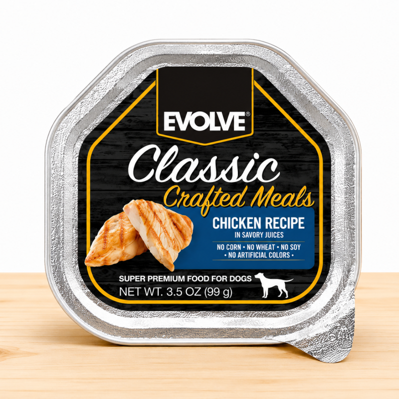 EVOLVE CAT CLASSIC CRAFTED LATA X 100 GR _ SABOR POLLO