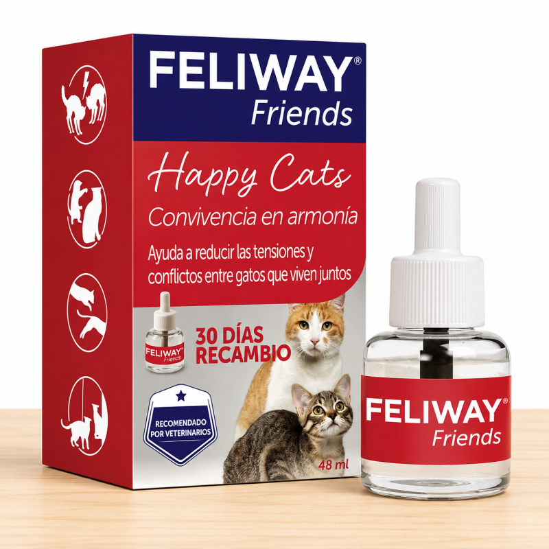 FELIWAY FRIENDS _ TAMAÑO X RECARGA 48ML