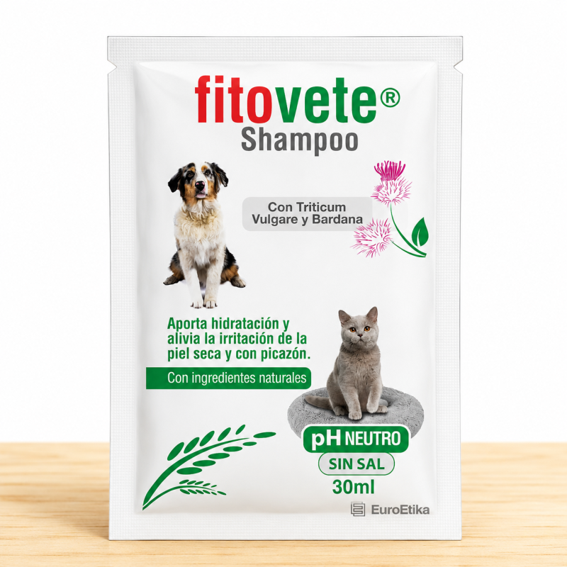 FITOVETE SHAMPOO _ TAMAÑO X 30 ML
