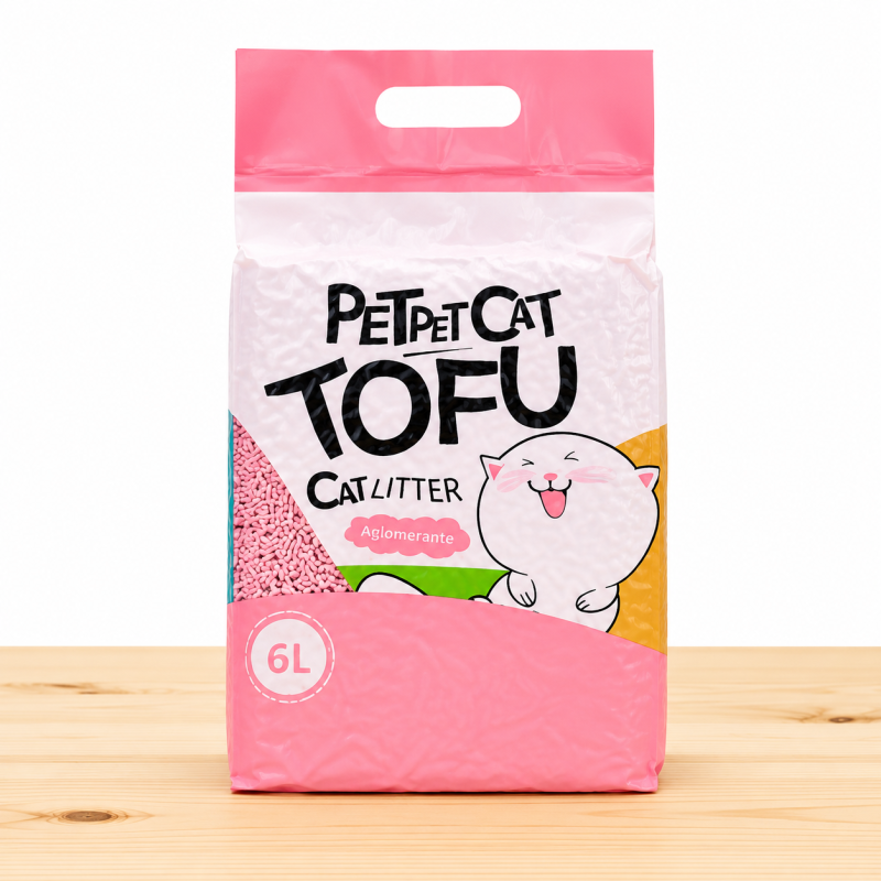 ARENA TOFU PETPET CAT X 6 LB _ AROMA DURAZNO