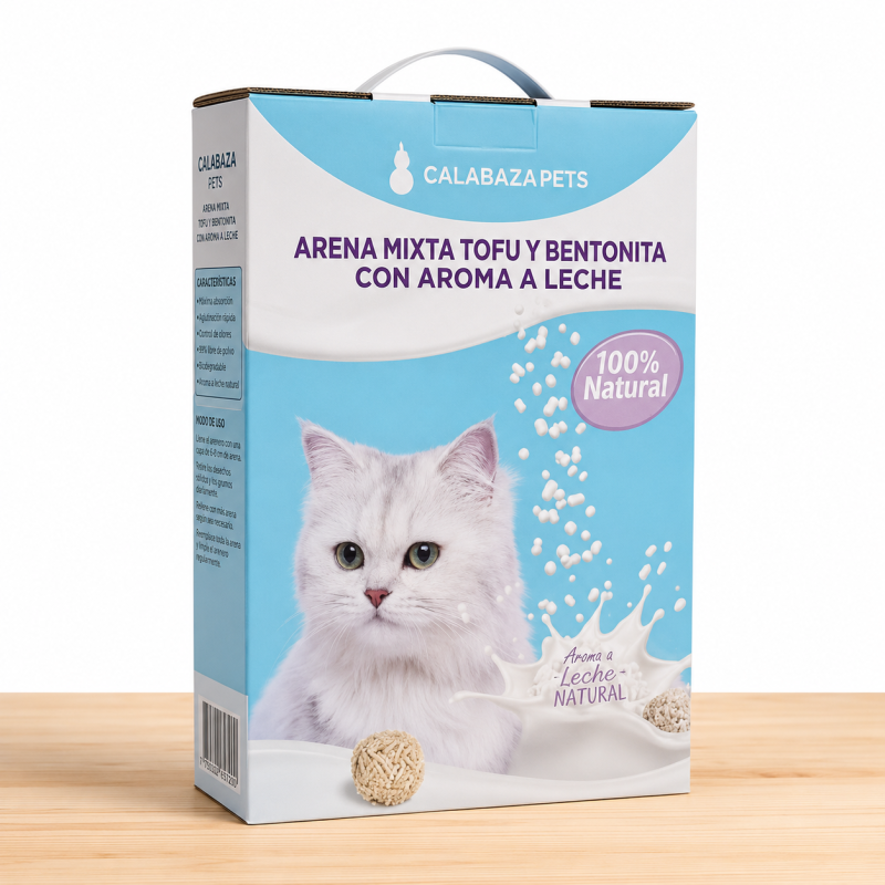 ARENA TOFU CALABAZA X 2.5 KG _ AROMA LECHE