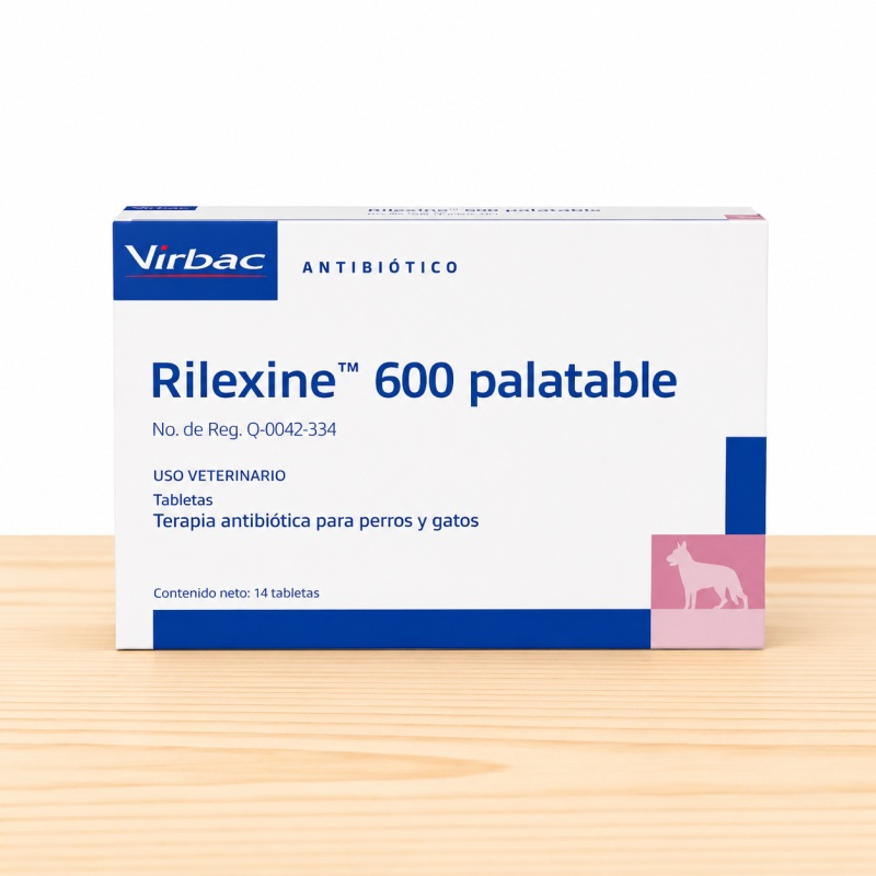 RILEXINE 600 MG _ TAMAÑO X CAJA 7 TAB