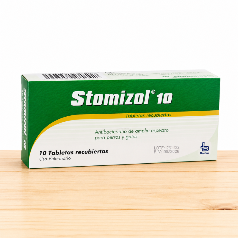 STOMIZOL 10 MG _ TAMAÑO X BLISTER 10 TAB