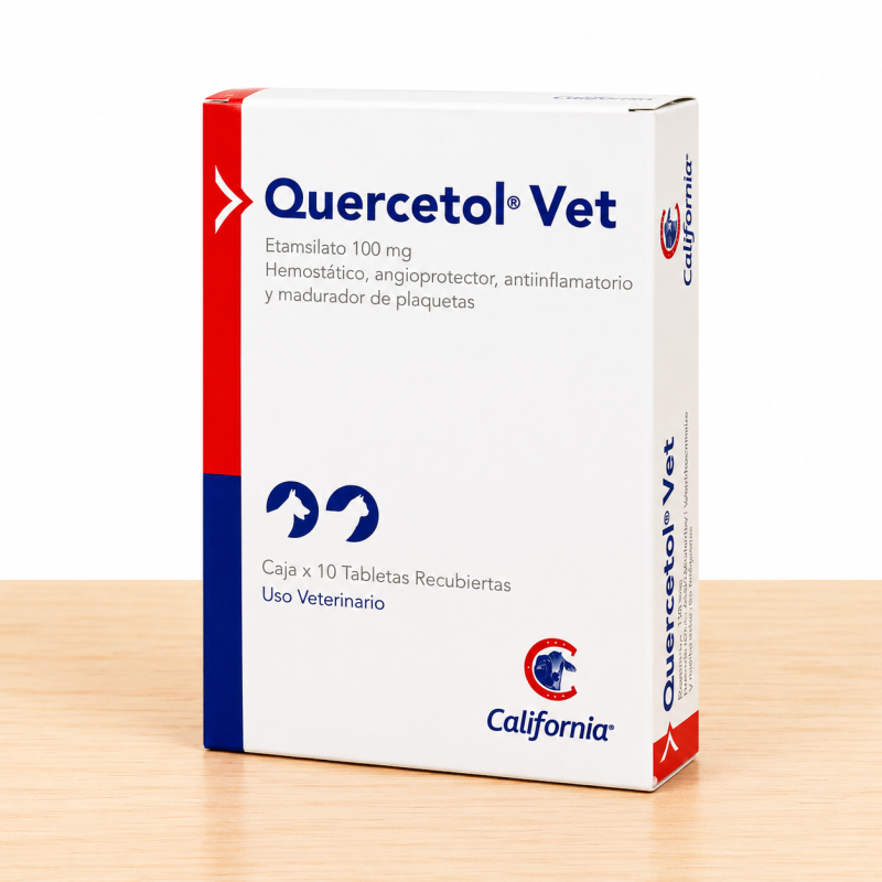 QUERCETOL 100MG _ TAMAÑO X CAJA 10 TAB