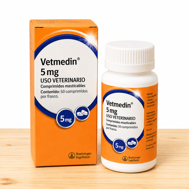 VETMEDIN 5 MG X 50 TABS