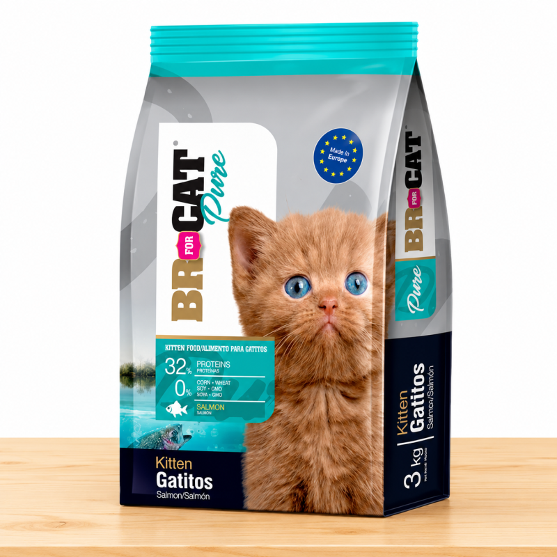 BR FOR CAT GATITOS SALMON _ TAMAÑO X 3 KG