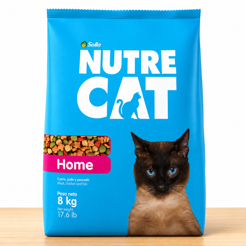 NUTRECAT HOME _ TAMAÑO X 8 KG