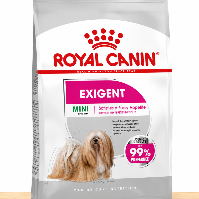 ROYAL CANIN DOG EXIGENT MINI _ TAMAÑO X 3 KG