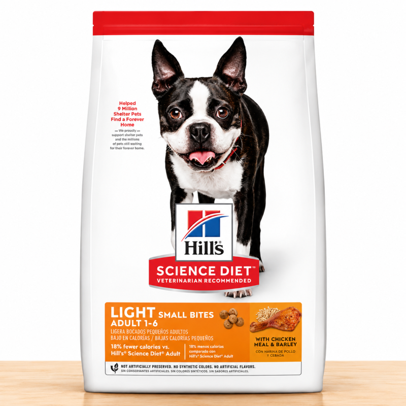 HILLS CANINE ADULTO SMALL BITES LIGHT X 5 LB