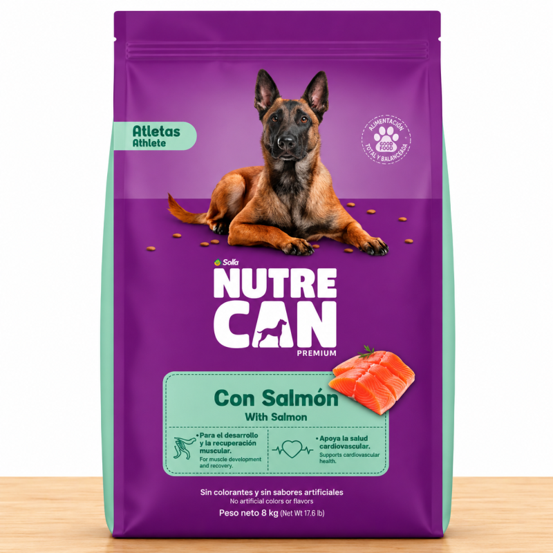 NUTRECAN ADULTO SALMON X 8KG