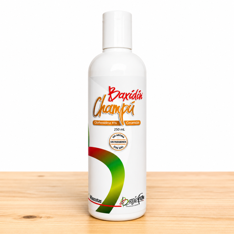 SHAMPOO BAXIDIN _ TAMAÑO X 250 ML