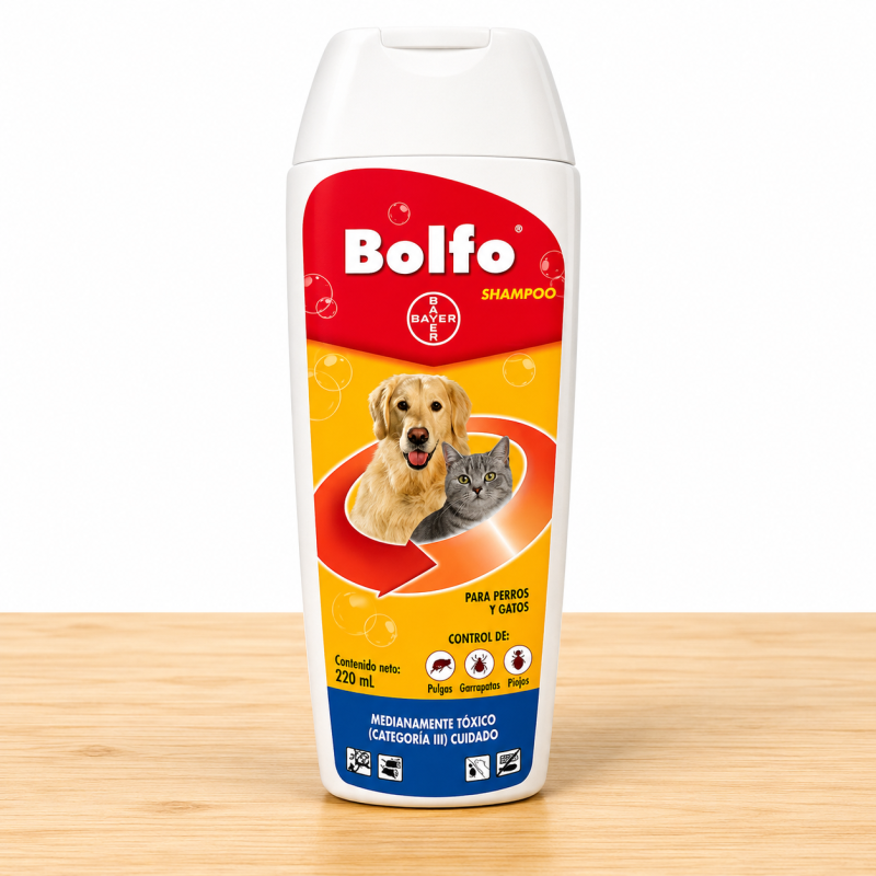 SHAMPOO BOLFO _ TAMAÑO X 220 ML