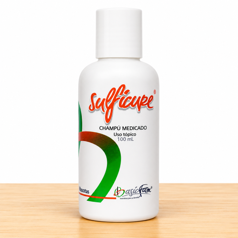 SHAMPOO SULFICURE _ TAMAÑO X 100 ML