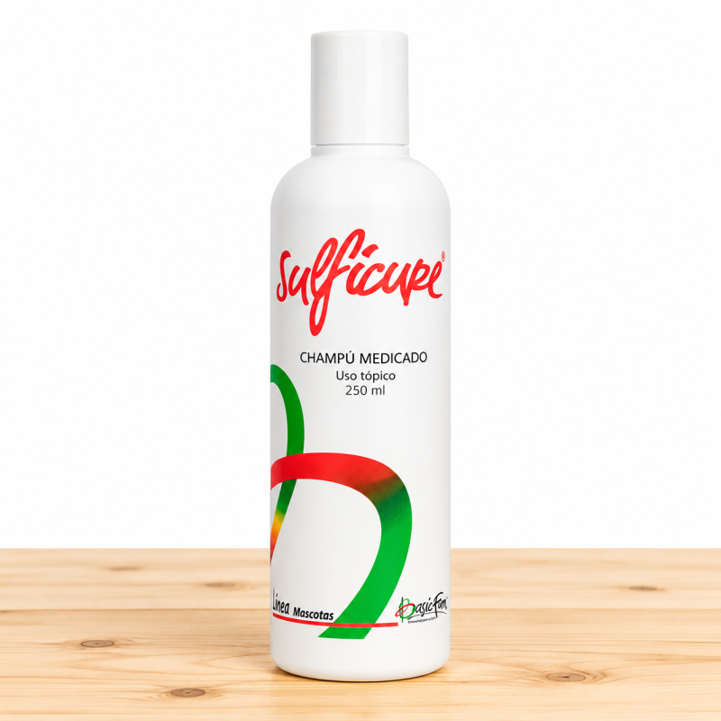 SHAMPOO SULFICURE _ TAMAÑO X 250 ML