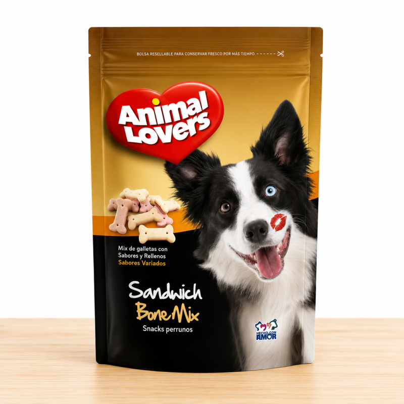 GALLETAS ANIMAL LOVER ADULTO _ TAMAÑO X 1 KG (135 UND)