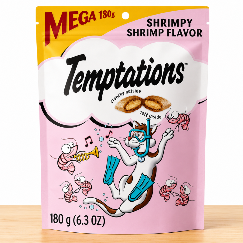 GALLETAS TEMPTATIONS X 180 GR _ SABOR CAMARONES