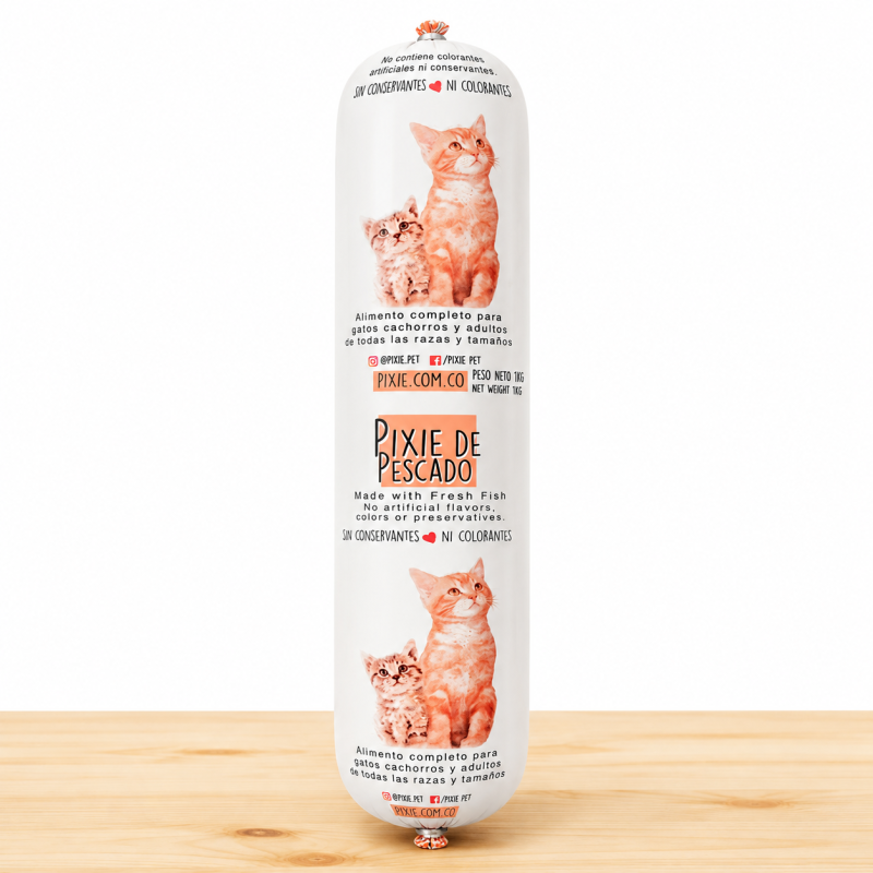 PIXIE GATOS CACH/AD PESCADO X 200 GR