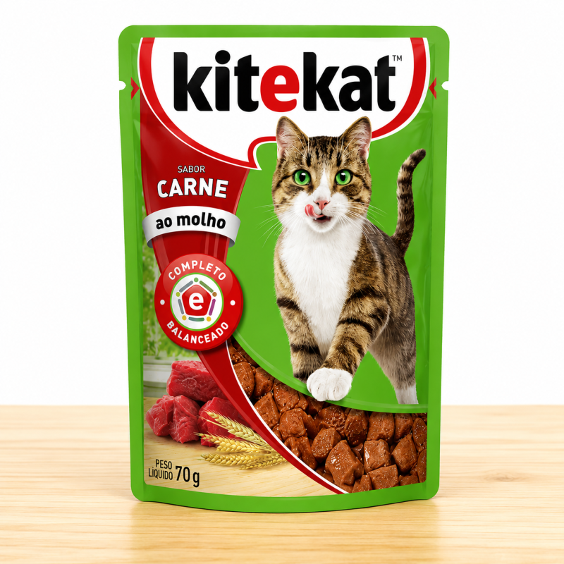 POUCHE KITEKAT X 70 GR _ SABOR CARNE
