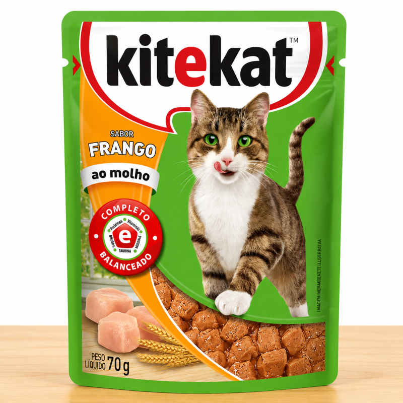 POUCHE KITEKAT X 70 GR _ SABOR POLLO