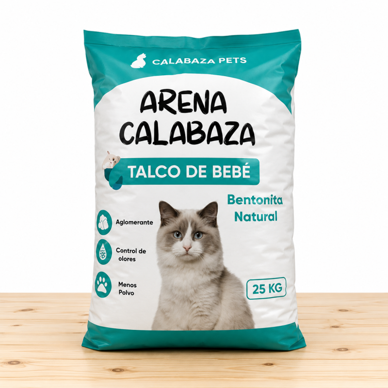 ARENA CALABAZA X 25 KG _ AROMA TALCO