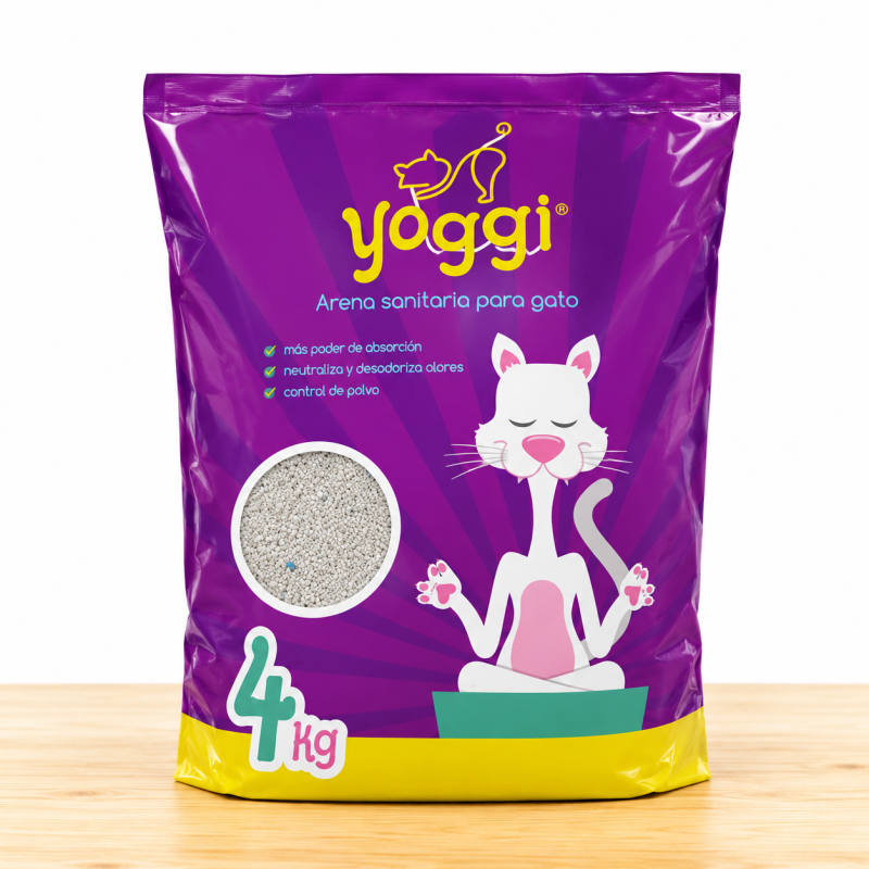 ARENA YOGGI _ TAMAÑO X 4 KG