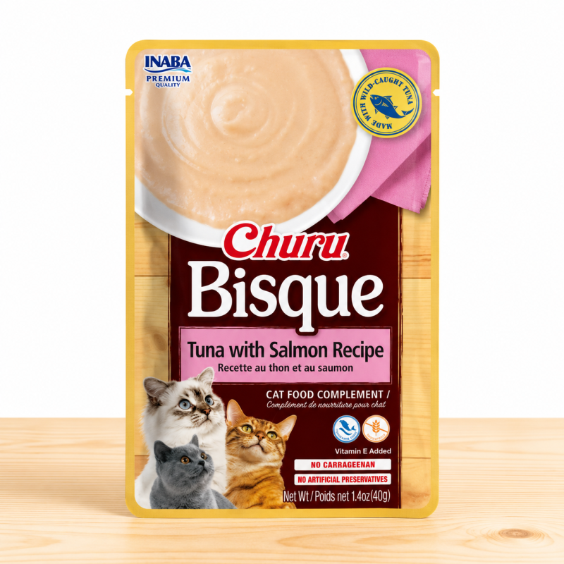 POUCHE CHURU BISQUE X 40 GR _ SABOR TUNA/SALMON