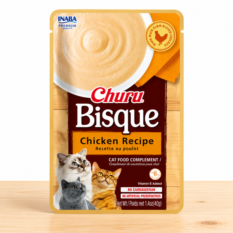 POUCHE CHURU BISQUE X 40 GR _ SABOR CHICKEN