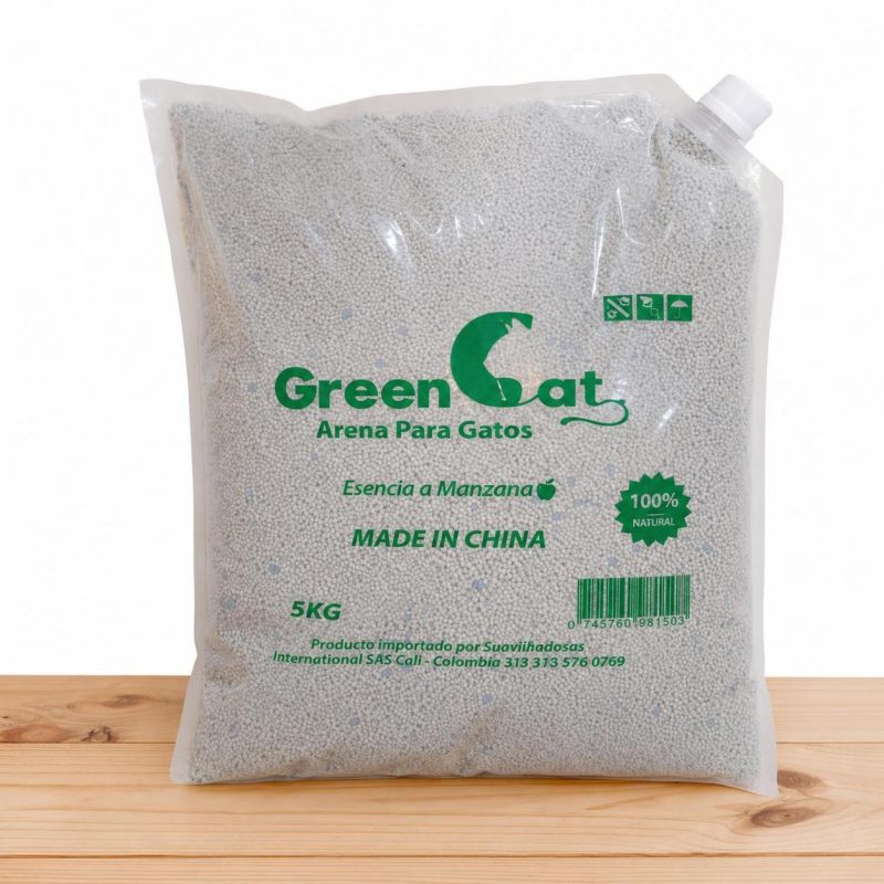 ARENA GREEN CAT _ TAMAÑO X 5 KG