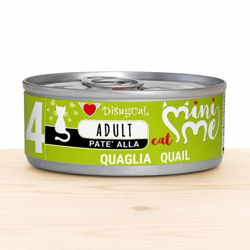 DISUGUAL CAT MINI ME LATA X 85 GR _ SABOR CODORNIZ