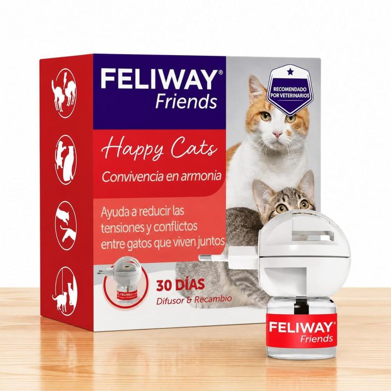 FELIWAY FRIENDS _ TAMAÑO X DIFUSOR + RECARGA 48 ML